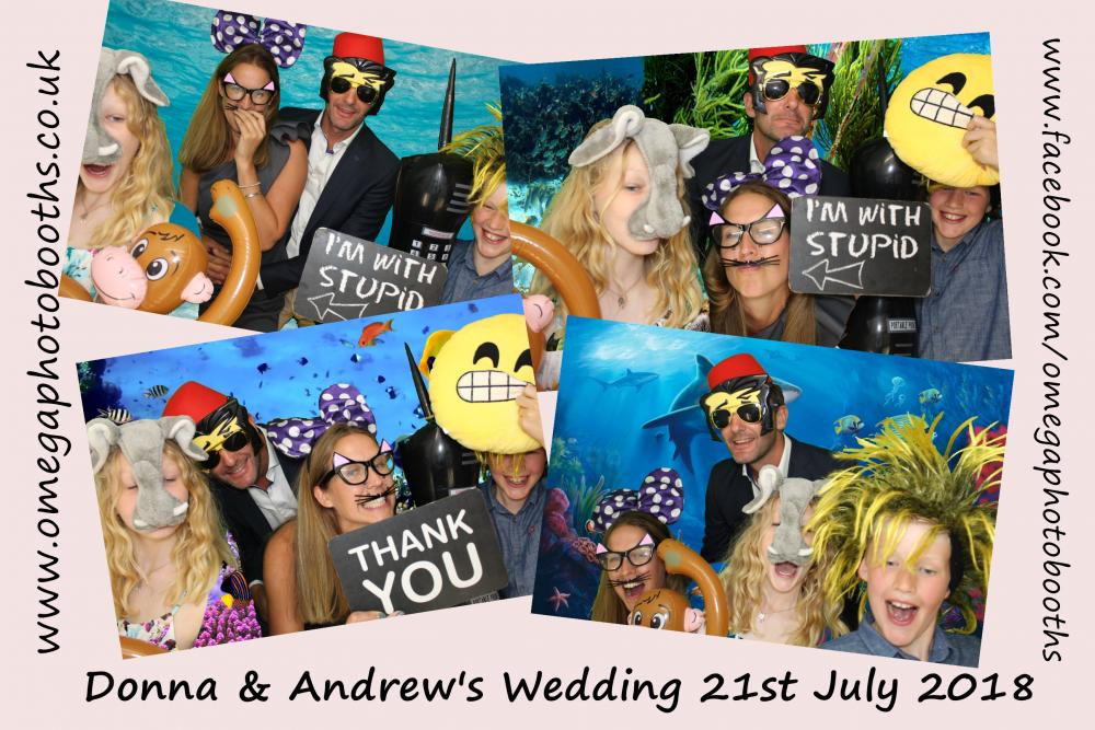 Donna & Andrew's Wedding | View more photos from the event at gallery.omegaphotobooths.co.uk/u/Omega-Photobooths/Donna-Andrews-Wedding